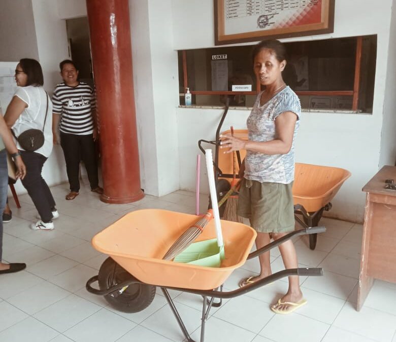 Pemerintah Negeri Hative Kecil Kembali Mengaktifkan TIM Kebersihan Negeri.