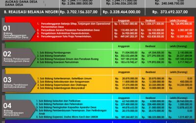 Pemerintah Negeri Telah Mempublikasikan Laporan Realisasi  Anggaran Pendapatan Dan Belanja Negeri Tahun 2022