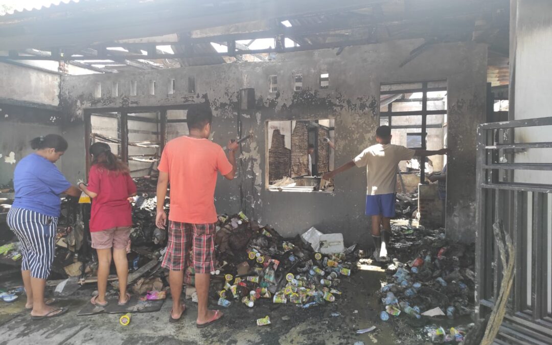 Pemerintah Negeri Hative Kecil mengucapkan terima kasih yang sebesar-besarnya kepada Angkatan Muda Gereja Protestan Maluku (AMGPM) Ranting 1 Gatik.