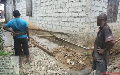 Pemerintah Desa Hative Kecil Membangun Jalan Setapak 110 Meter di RT 006 RW 06 untuk Meningkatkan Aksesibilitas Masyarakat
