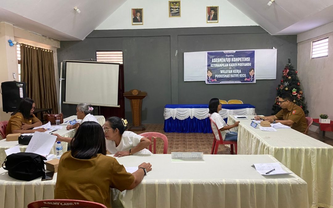 Tingkatkan Kualitas Layanan Kesehatan, Pemerintah Negeri Hative Kecil Gelar Asesmen Kader di 7 Posyandu